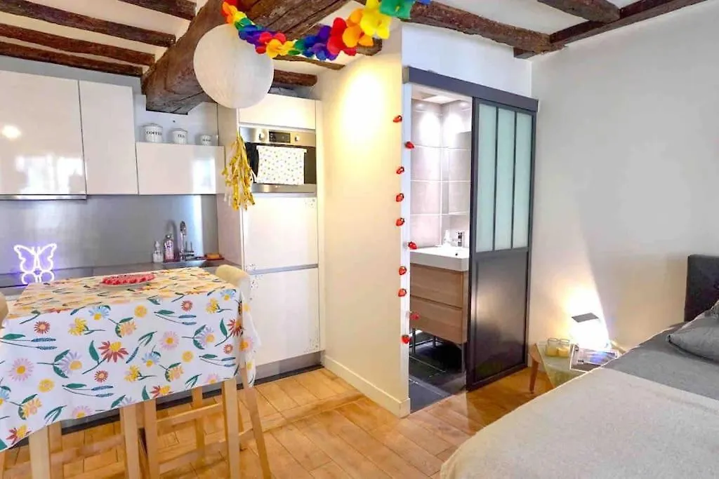 Apartment Modern Designed Apartment@ Beaubourg Paris France