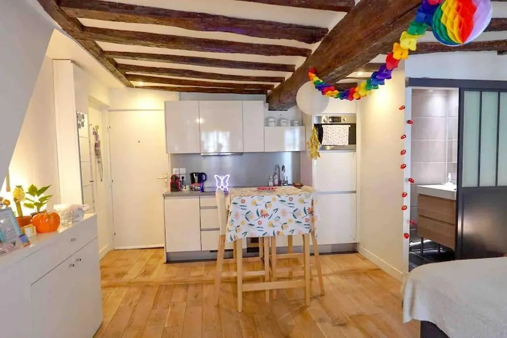 פריז Modern Designed Apartment@ Beaubourg דירה